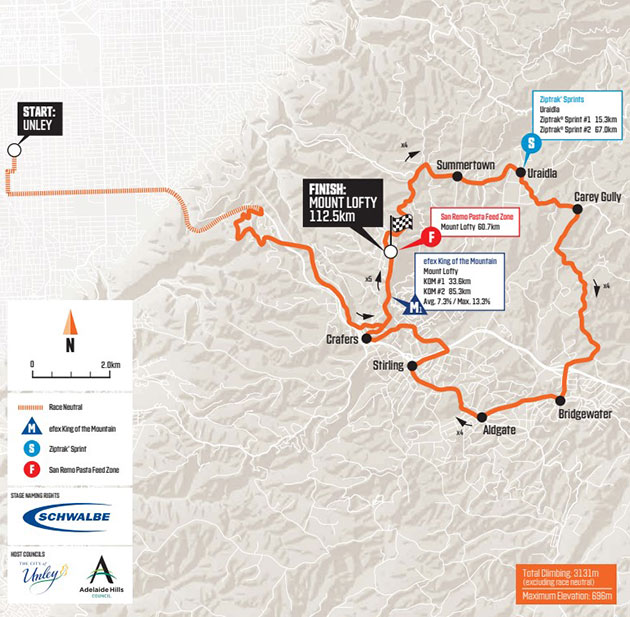 Stage 5 map
